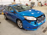 2013 Ford Focus Se Blue vin: 1FADP3F27DL344412