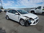 2013 Ford Focus Se White vin: 1FADP3F27DL360285