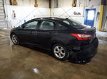 2013 Ford Focus Se Black vin: 1FADP3F27DL368452