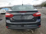 2014 Ford Focus Se Black vin: 1FADP3F27EL136418