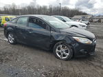 2014 Ford Focus Se Black vin: 1FADP3F27EL136418