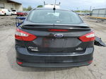 2014 Ford Focus Se Black vin: 1FADP3F27EL142557