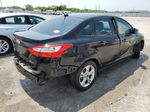 2014 Ford Focus Se Black vin: 1FADP3F27EL158077