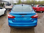 2014 Ford Focus Se Blue vin: 1FADP3F27EL170424