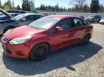 2014 Ford Focus Se Red vin: 1FADP3F27EL180855