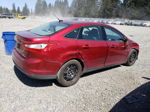 2014 Ford Focus Se Red vin: 1FADP3F27EL180855