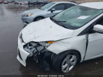 2014 Ford Focus Se White vin: 1FADP3F27EL184615