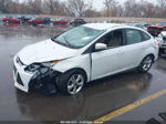 2014 Ford Focus Se Белый vin: 1FADP3F27EL184615