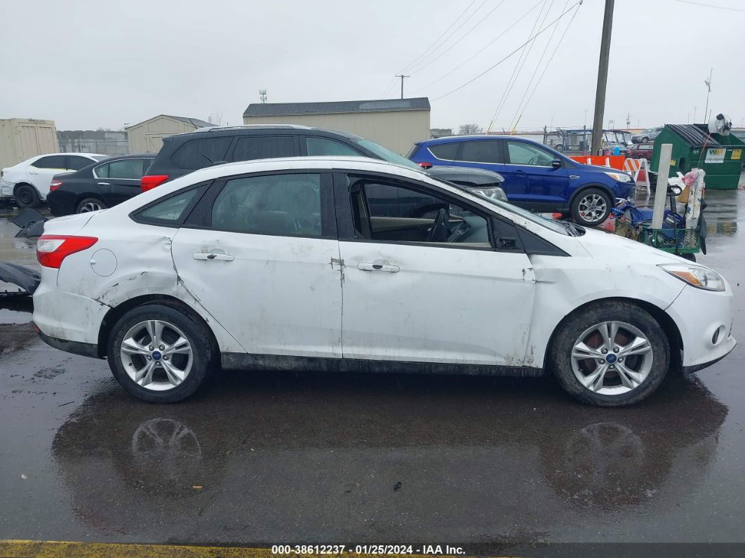 2014 Ford Focus Se White vin: 1FADP3F27EL184615