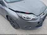 2014 Ford Focus Se Gray vin: 1FADP3F27EL193606