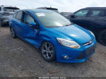 2014 Ford Focus Se Blue vin: 1FADP3F27EL207469