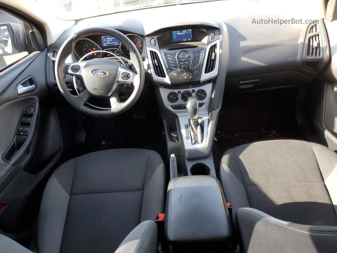 2014 Ford Focus Se Silver vin: 1FADP3F27EL210761