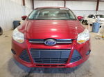 2014 Ford Focus Se Maroon vin: 1FADP3F27EL215510