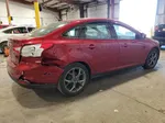 2014 Ford Focus Se Maroon vin: 1FADP3F27EL215510