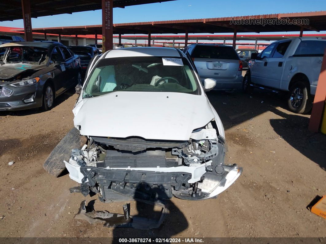 2014 Ford Focus Se White vin: 1FADP3F27EL295990