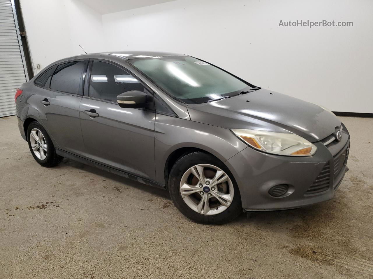 2014 Ford Focus Se Серый vin: 1FADP3F27EL306664