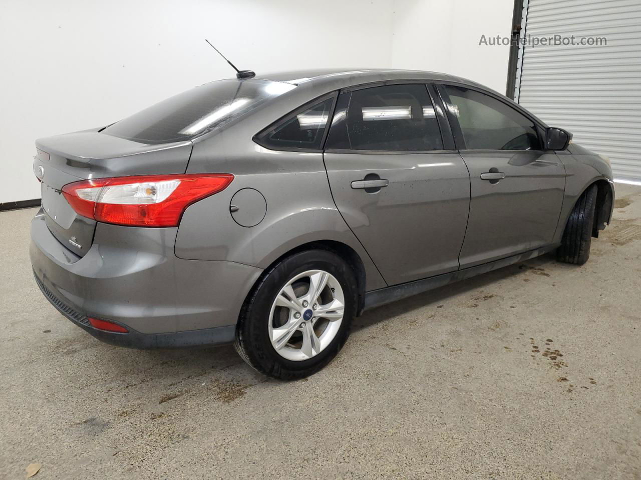 2014 Ford Focus Se Gray vin: 1FADP3F27EL306664