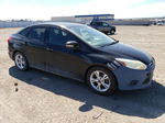 2014 Ford Focus Se Black vin: 1FADP3F27EL357212