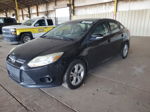 2014 Ford Focus Se Black vin: 1FADP3F27EL450943