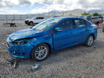 2015 Ford Focus Se Blue vin: 1FADP3F27FL287602