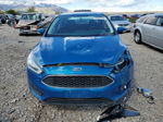 2015 Ford Focus Se Blue vin: 1FADP3F27FL287602