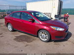 2016 Ford Focus Se Red vin: 1FADP3F27GL238191