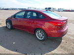 2016 Ford Focus Se Red vin: 1FADP3F27GL238191