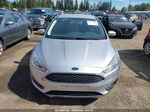 2016 Ford Focus Se Silver vin: 1FADP3F27GL291165