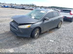 2016 Ford Focus Se Gray vin: 1FADP3F27GL393369