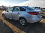 2017 Ford Focus Se Silver vin: 1FADP3F27HL209906