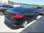 2018 Ford Focus Se Black vin: 1FADP3F27JL221186