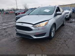 2018 Ford Focus Se Silver vin: 1FADP3F27JL302091