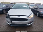 2018 Ford Focus Se Silver vin: 1FADP3F27JL302091