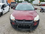 2013 Ford Focus Se Red vin: 1FADP3F28DL130870