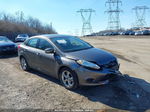 2013 Ford Focus Se Gray vin: 1FADP3F28DL148835