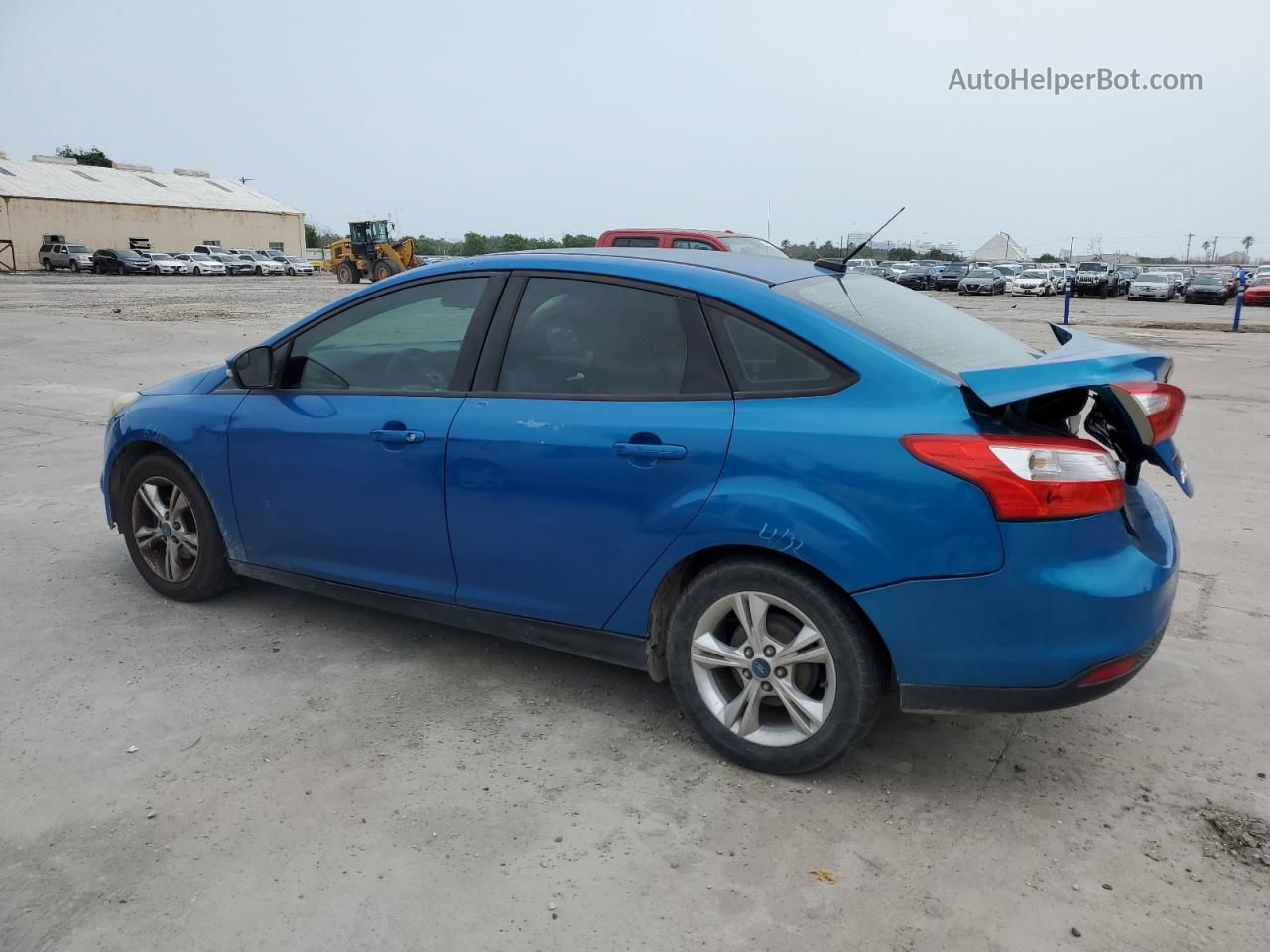 2013 Ford Focus Se Blue vin: 1FADP3F28DL183388