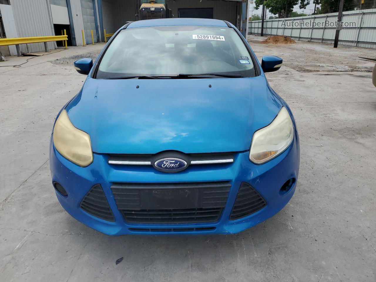 2013 Ford Focus Se Синий vin: 1FADP3F28DL183388