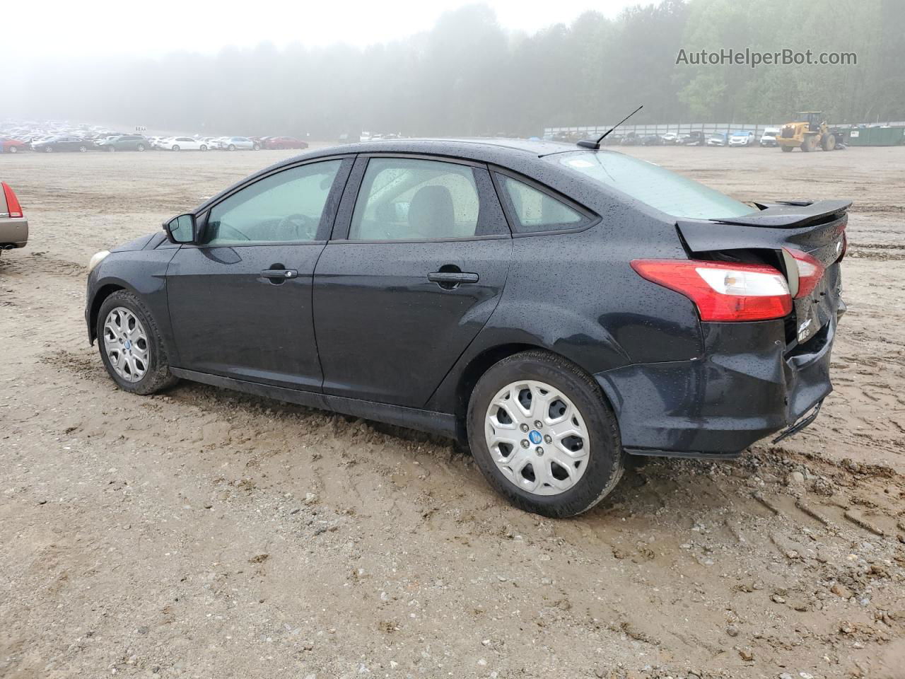 2013 Ford Focus Se Black vin: 1FADP3F28DL193600