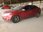 2013 Ford Focus Se Красный vin: 1FADP3F28DL213635