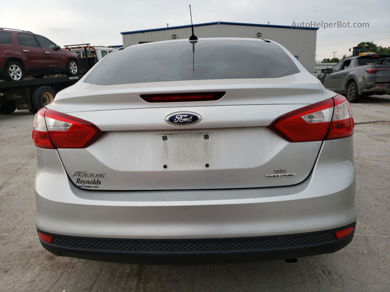 2013 Ford Focus Se Silver vin: 1FADP3F28DL251141