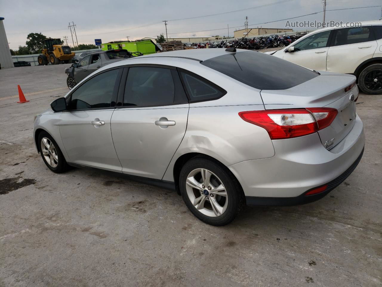 2013 Ford Focus Se Silver vin: 1FADP3F28DL251141