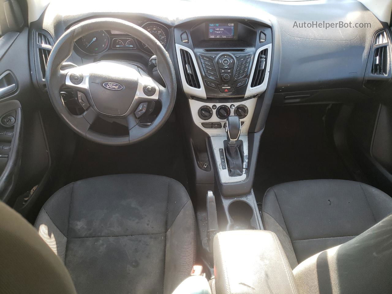 2013 Ford Focus Se Gray vin: 1FADP3F28DL291686