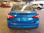 2013 Ford Focus Se Blue vin: 1FADP3F28DL292482