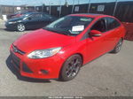 2013 Ford Focus Se Red vin: 1FADP3F28DL308650