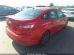 2013 Ford Focus Se Красный vin: 1FADP3F28DL308650