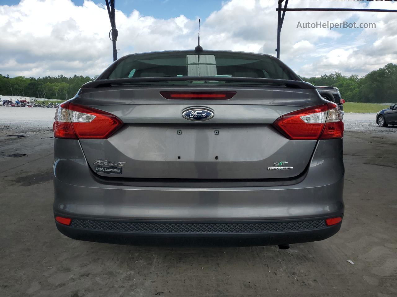 2013 Ford Focus Se Gray vin: 1FADP3F28DL340143