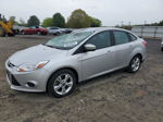 2013 Ford Focus Se Silver vin: 1FADP3F28DL358495