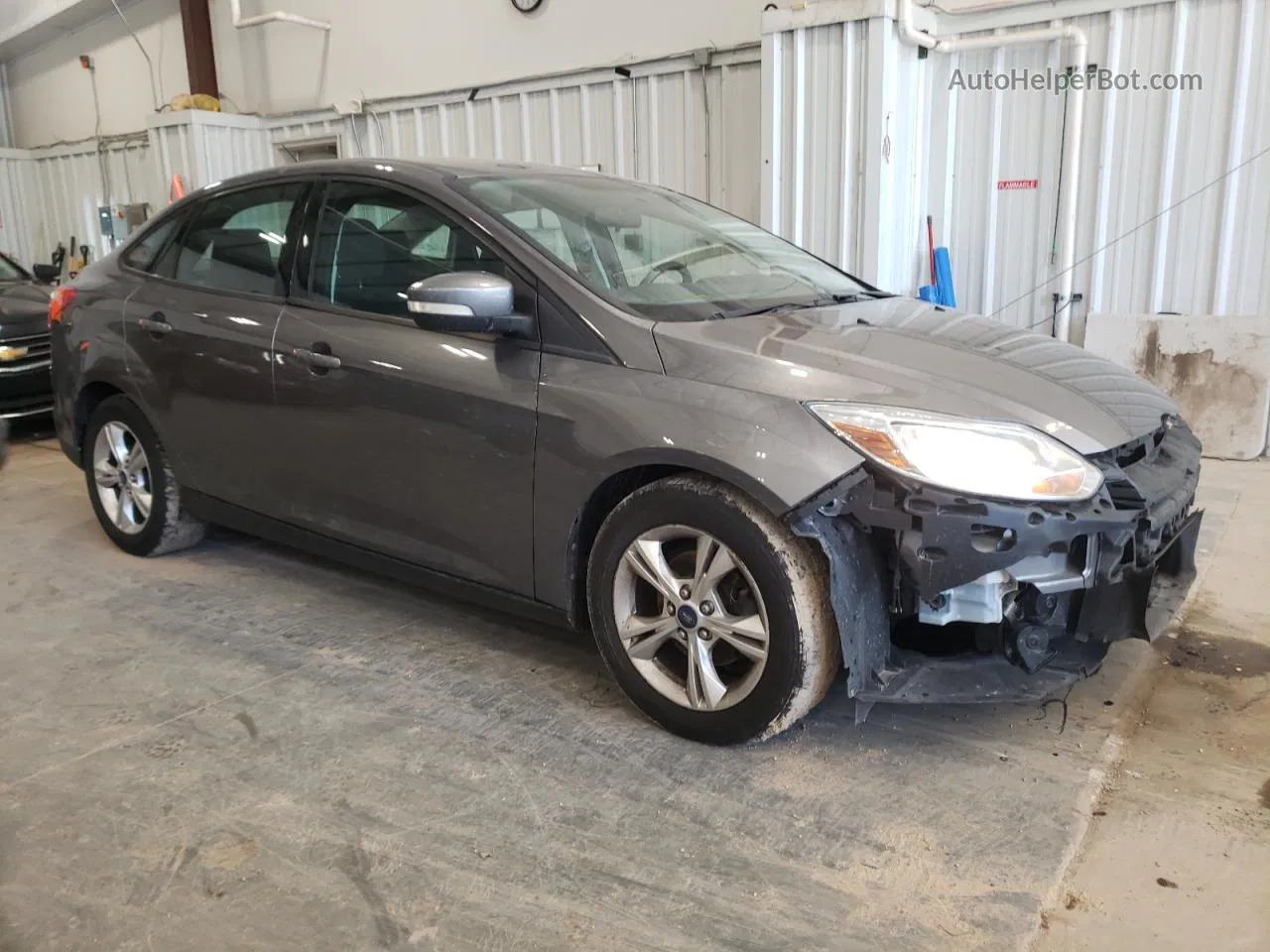 2013 Ford Focus Se Серый vin: 1FADP3F28DL360599