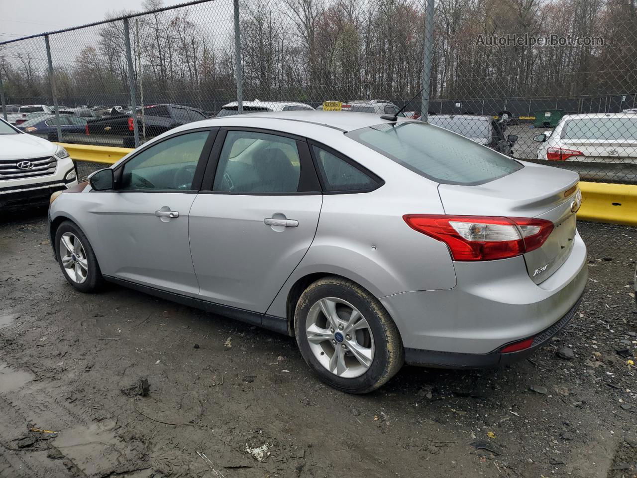 2014 Ford Focus Se White vin: 1FADP3F28EL164731