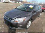 2014 Ford Focus Se Gray vin: 1FADP3F28EL192710